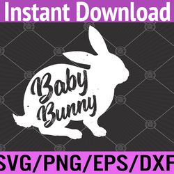 kids kids baby bunny for baby toddler family matching easte funny svg, eps, png, dxf, digital download