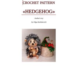Little hedgehog crochet pattern