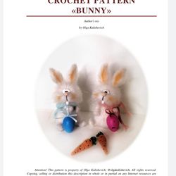 Crochet pattern for bunny