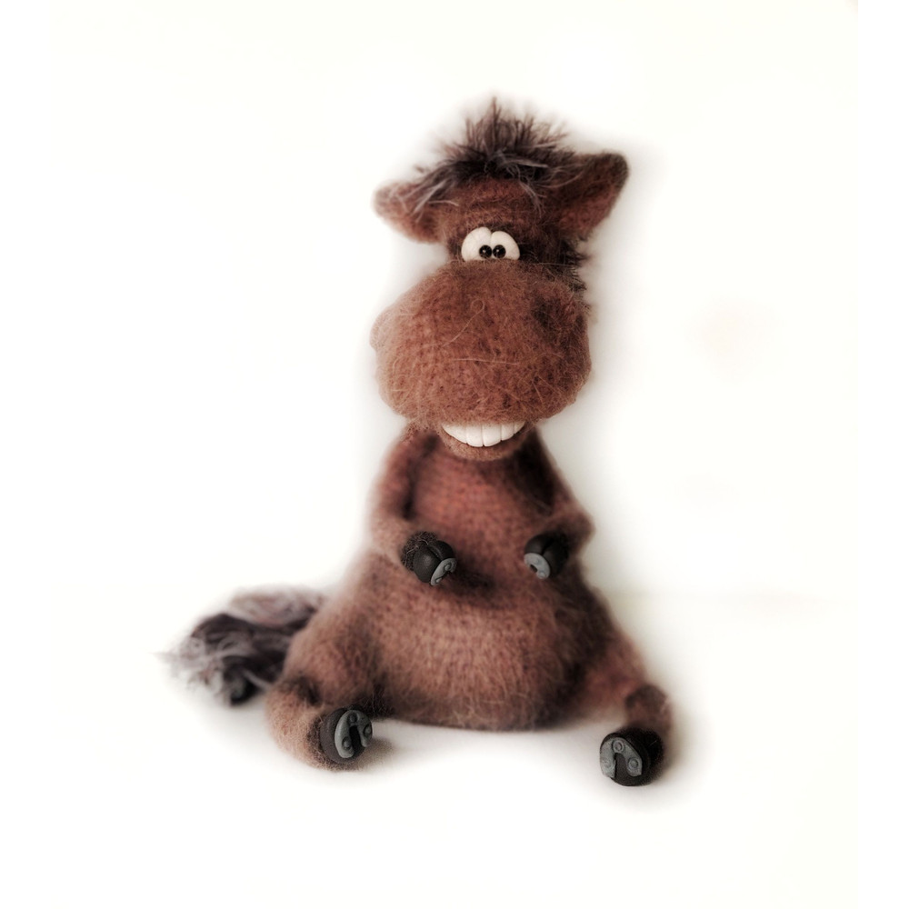 Funny Crochet Horse  Christmas Gift Idea 4