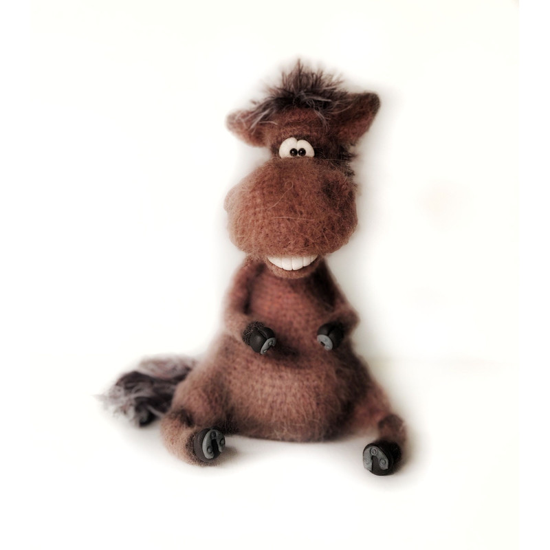 Funny Crochet Horse  Christmas Gift Idea 4