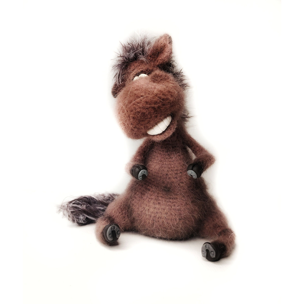 Funny Crochet Horse  Christmas Gift Idea 2