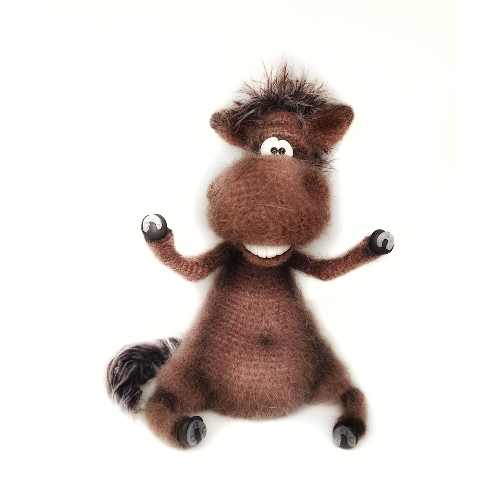 Funny Crochet Horse  Christmas Gift Idea 7