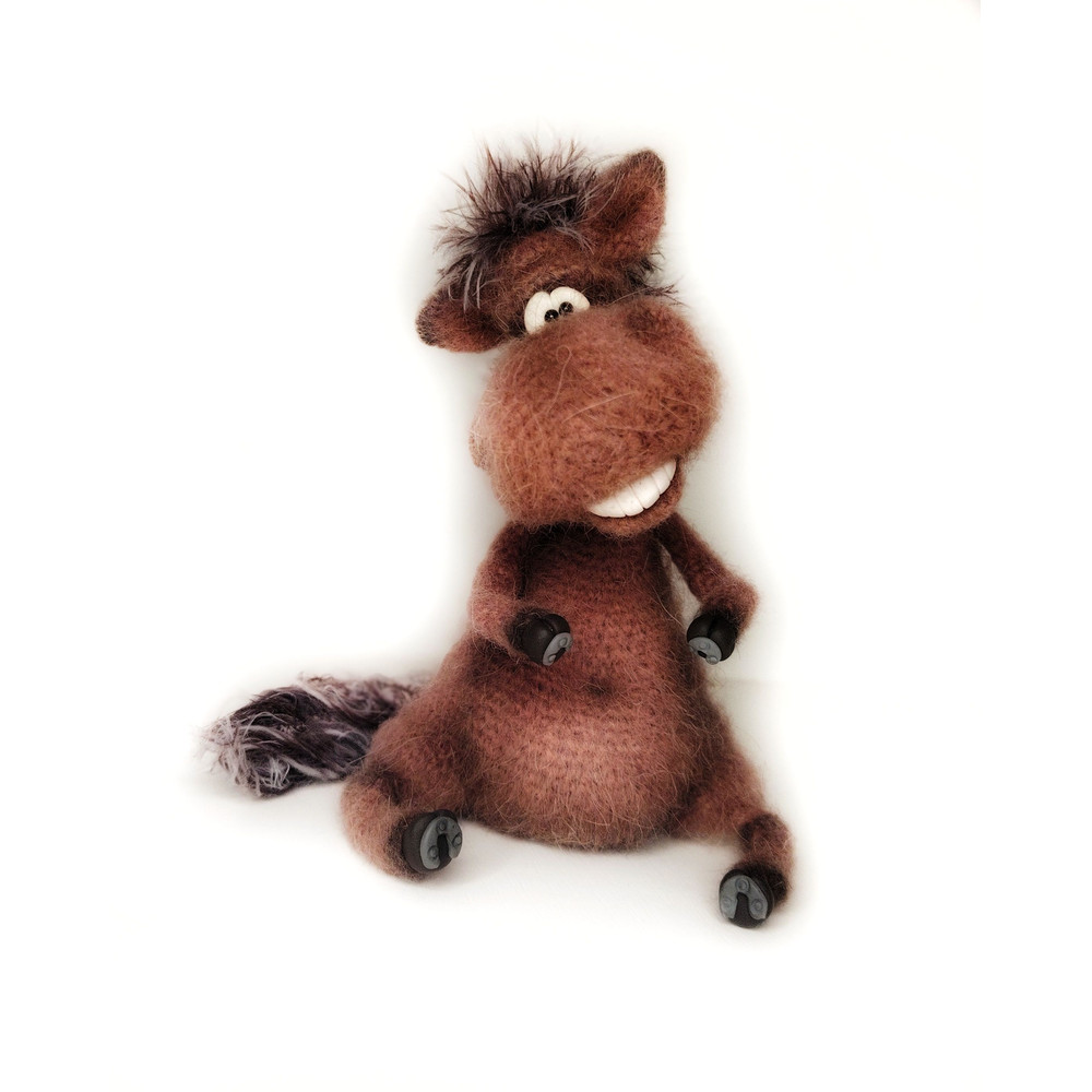 Funny Crochet Horse  Christmas Gift Idea 1