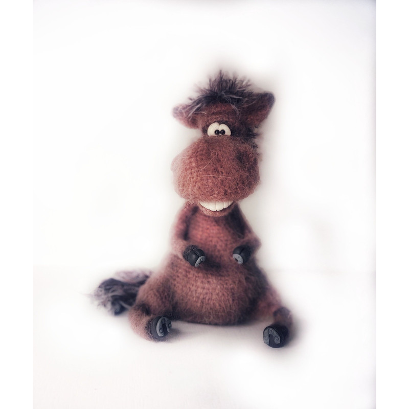 Funny Crochet Horse  Christmas Gift Idea 6