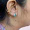 Green Gem Earrings Silver.JPG