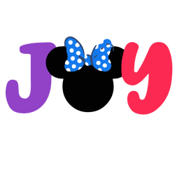 Joy Minnie Mouse Christmas SVG, Merry Christmas svg, Holiday svg, xmas svg, Santa Christmas Svg, Christmas svg File