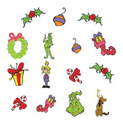 The Grinch Christmas SVG Bundle, Grinch svg, Christmas Bundle, Merry Christmas Svg, Santa Christmas Svg Cut File Cricut