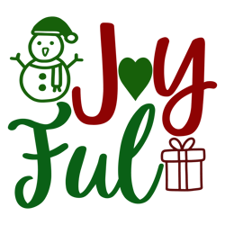 Merry Christmas logo Svg, Christmas Svg, Joyful Merry Christmas Svg, Christmas Svg File Cut Digital Download