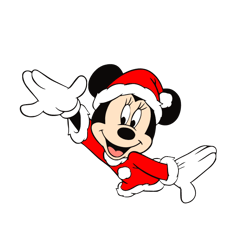 Merry Christmas logo Svg, Christmas Svg, Merry Christmas Mickey Svg, Christmas Mickey Svg File Cut Digital Download