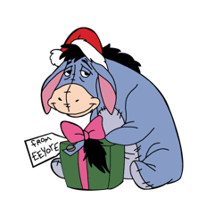 Merry Christmas logo Svg, Christmas Svg, Merry Christmas Donkey Svg File Cut Digital Download