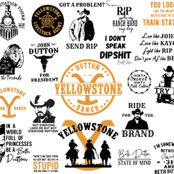 All Yellowstone Cowhide Turquoise Dutton Ranch SVG, Yellowstone SVG, Cricut, Cut File, Clipart Instant Download