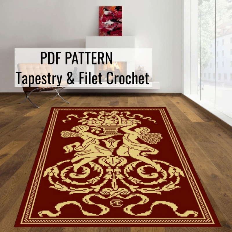 Fairies  Crochet Pattern For Tapestry And Filet Crochet 0