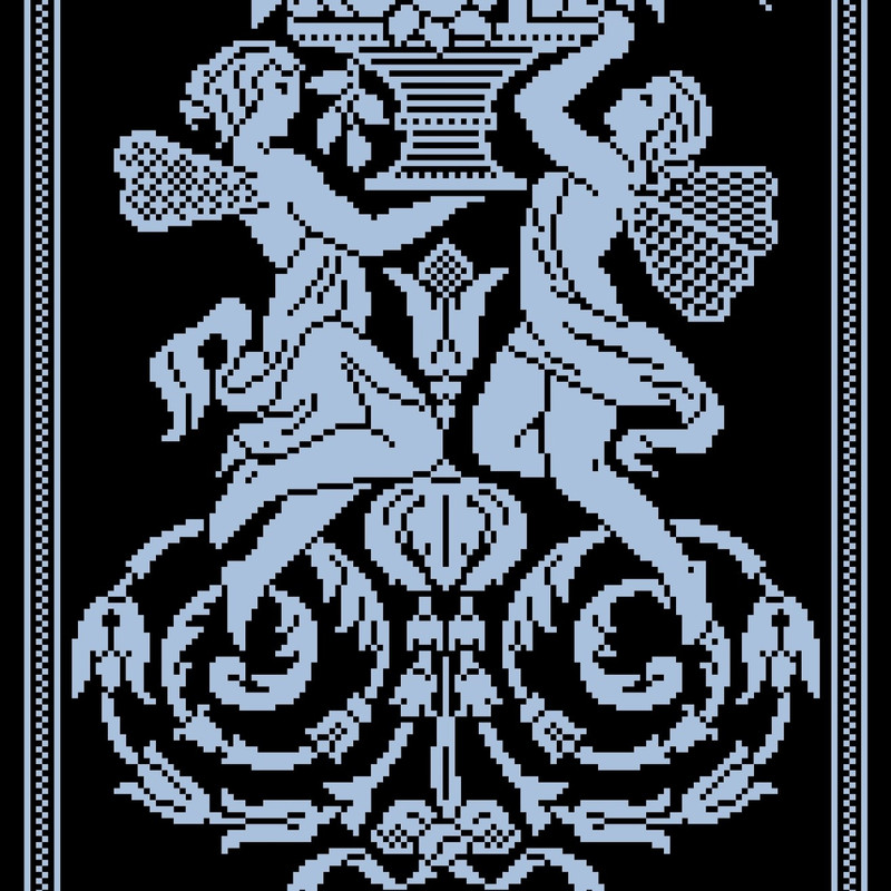 Fairies  Crochet Pattern For Tapestry And Filet Crochet 4