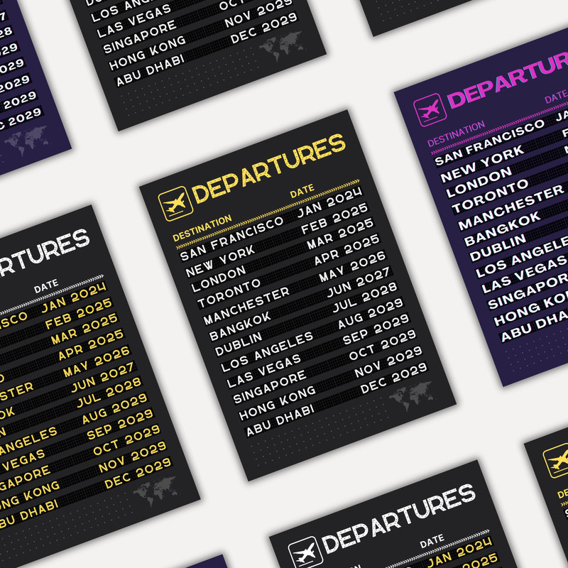 Airport Flight Board