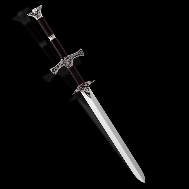 SKYRIM GREATSWORD Carbon Steel Hand Forged Two Handed Steel Skyrim Greatsword Christmas Gift Gift For Him 5