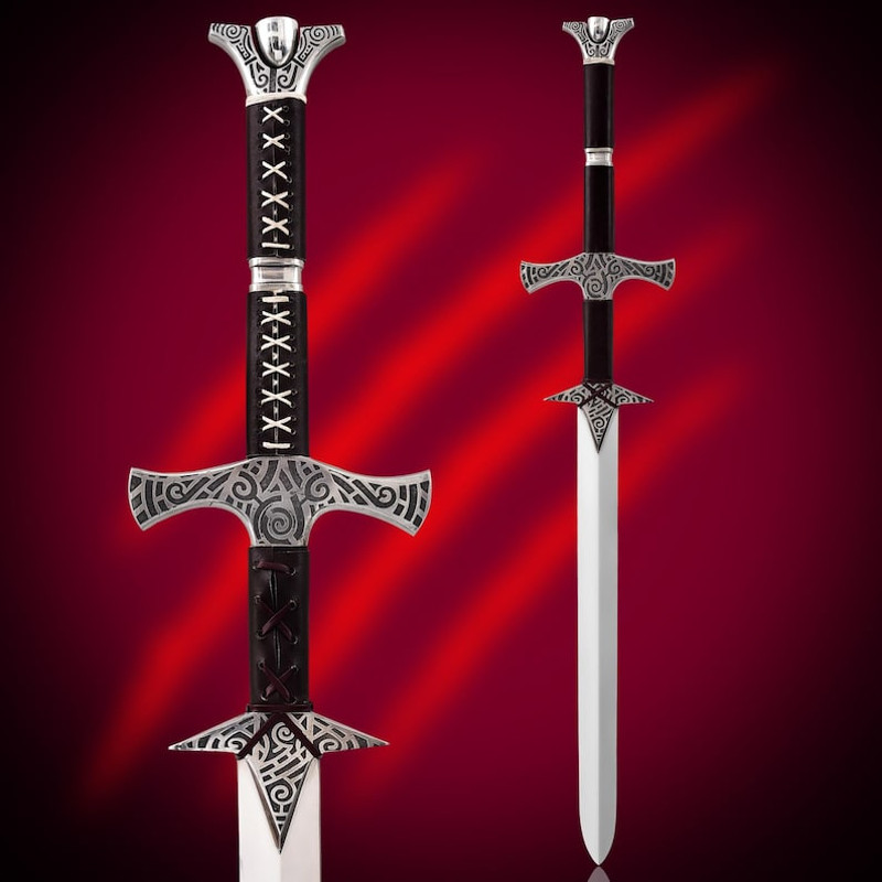 SKYRIM GREATSWORD Carbon Steel Hand Forged Two Handed Steel Skyrim Greatsword Christmas Gift Gift For Him 6