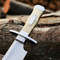 Personalized Handmade 5160 Steel Iron Mistress Bowie Knife With Camel Bone Handle Gifts For MenGift For Hunters 1