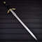 THE ZELDA Custom Handmade Stainless 440c Steel Handcrafted Replica Black Version Of Zelda Sword Video Game 2