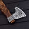 THE NORSE VIKING Custom Hand Crafted Nordic Style Ancient Replica Viking Axe Viking Era Scandinavian Antique 2
