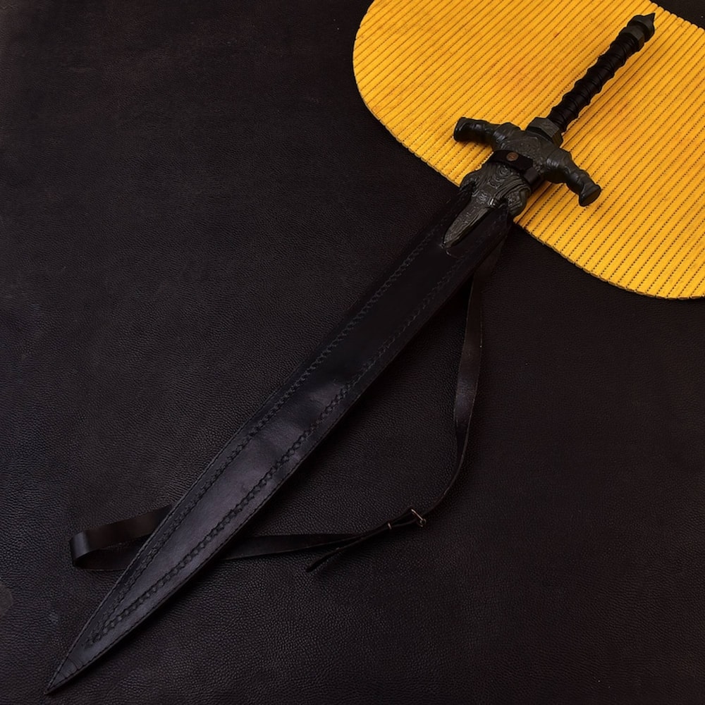 Custon Hand Forged 1095 Carbon Steel Dark Souls DS Artorias GreatSwordWolf Knights GreatSwordReplica SwordBest Gift 5