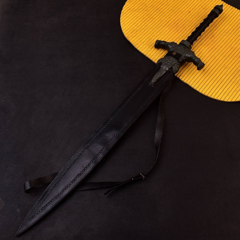 Custon Hand Forged 1095 Carbon Steel Dark Souls DS Artorias GreatSwordWolf Knights GreatSwordReplica SwordBest Gift 5