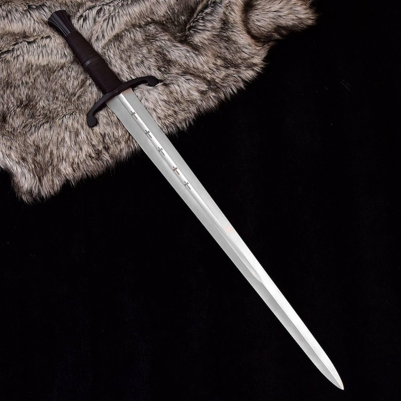 Handmade D2 Carbon Steel SwordViking SwordMedieval SwordReplica SwordChristmas Giftbest Gift For Husband 0
