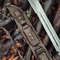 Handmade Forest Knife With Back Sling And Leather Sheath 5