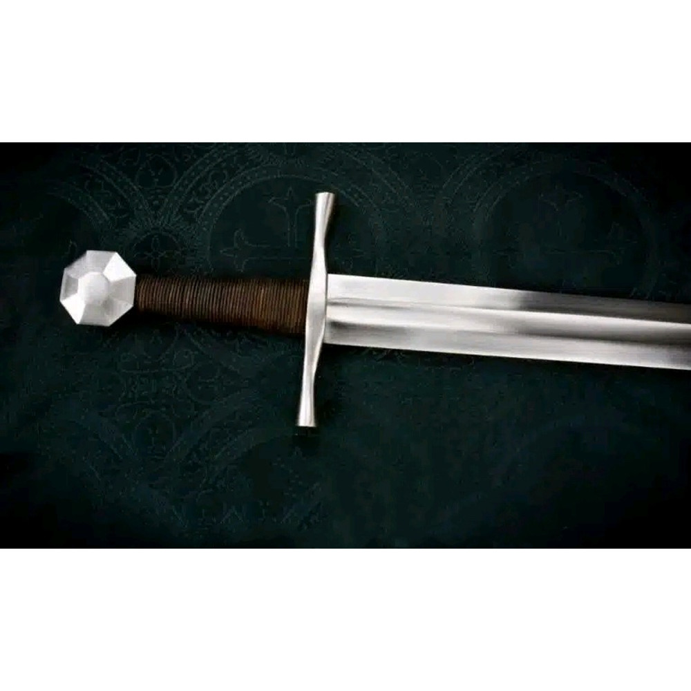 12th Century Crusader Sword Holy Land Inspired Replica Medieval Style High Carbon Steel Blade Wi 2