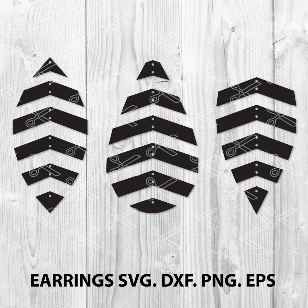 Geometric Earring Bundle Svg, Geometric Earring Svg, Geometric Svg, Earring Svg, Png Dxf Eps File.jpg