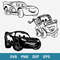 Lightning McQueen Bundle Svg, Lightning McQueen Svg, Ka Chow, Cars Svg, Png Dxf Eps Digital File.jpeg