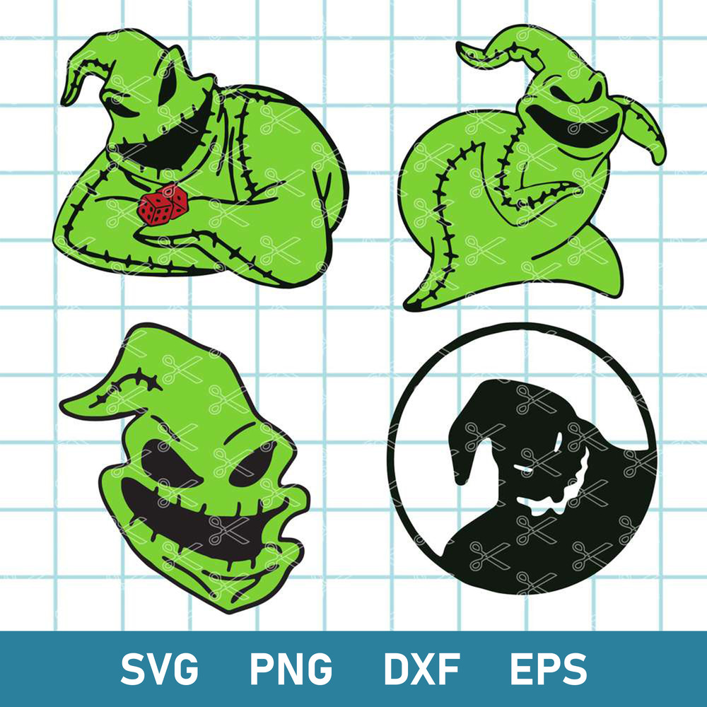 Oogie Boogie Bundle Svg, Oogie Boogie Nightmare Before Svg, Oogie Boogie Halloween Svg, Png Dxf Eps File.jpg