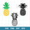 Pineapple Bundle Svg, Pineapple Svg, Summer Svg, Png Dxf Eps Digital File.jpg
