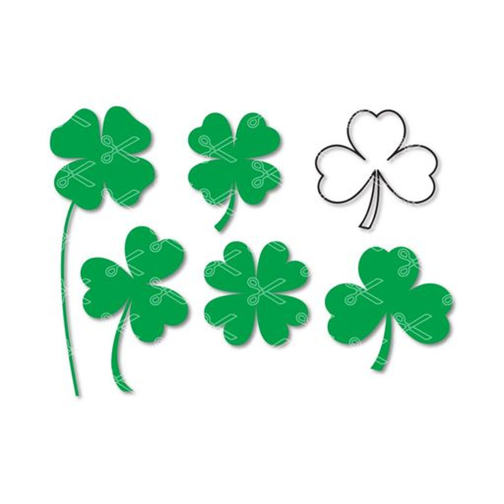 Shamrock Bundle Svg, Shamrock Svg, Shamrock Clipart, Shamrock Svg, Shamrock Cricut Svg, Instant Download.jpg