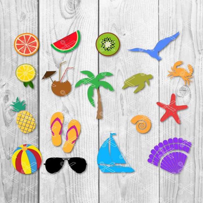 Summer Bundle Svg, Summer Svg, Summer Clipart, Summer Cricut Svg, Instant Download.jpg