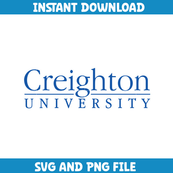 Creighton Bluejays Svg, Creighton Bluejays logo svg, Creighton Bluejays University, NCAA Svg, Ncaa Teams Svg (16).png
