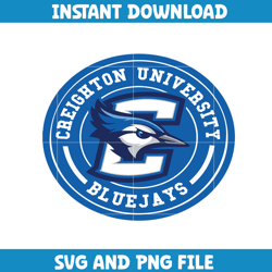Creighton Bluejays Svg, Creighton Bluejays logo svg, Creighton Bluejays University, NCAA Svg, Ncaa Teams Svg (17)