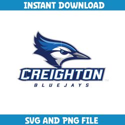 Creighton Bluejays Svg, Creighton Bluejays logo svg, Creighton Bluejays University, NCAA Svg, Ncaa Teams Svg (7)
