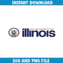 Illinois Fighting Illini Svg, Illinois Fighting Illini logo svg, Illinois Fighting Illini University, NCAA Svg (9)