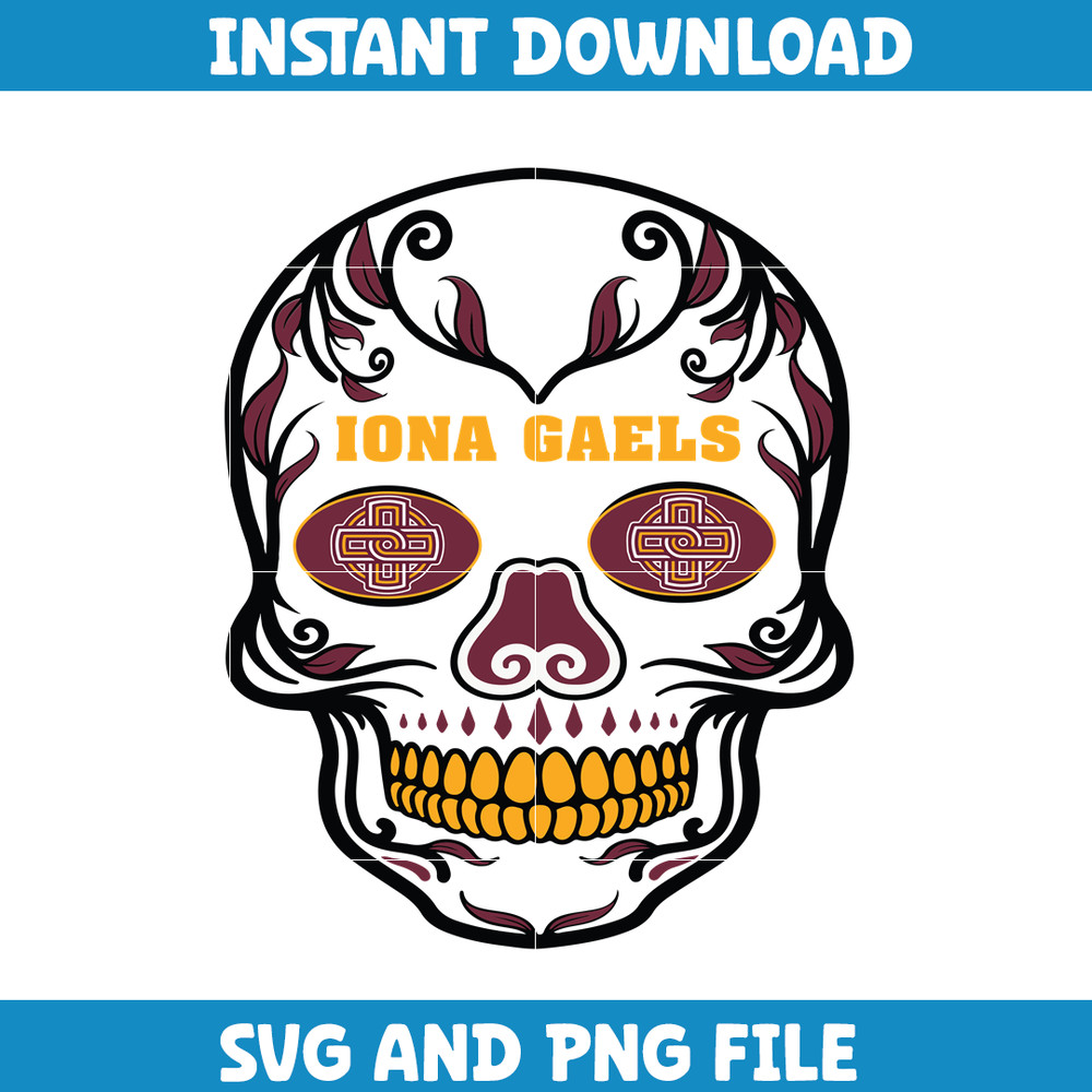 Iona gaels Svg, Iona gaels logo svg, IIona gaels University svg, NCAA Svg, sport svg, digital download (35).png