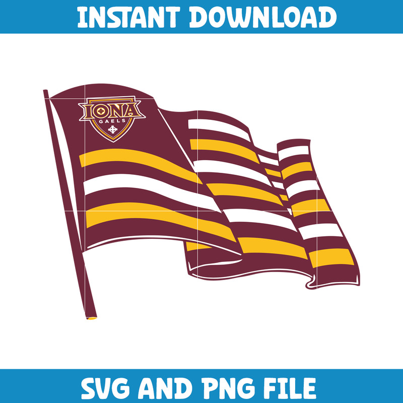 Iona gaels Svg, Iona gaels logo svg, IIona gaels University svg, NCAA Svg, sport svg, digital download (49).png