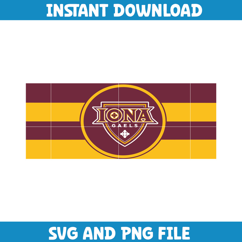 Iona gaels Svg, Iona gaels logo svg, IIona gaels University svg, NCAA Svg, sport svg, digital download (50).png
