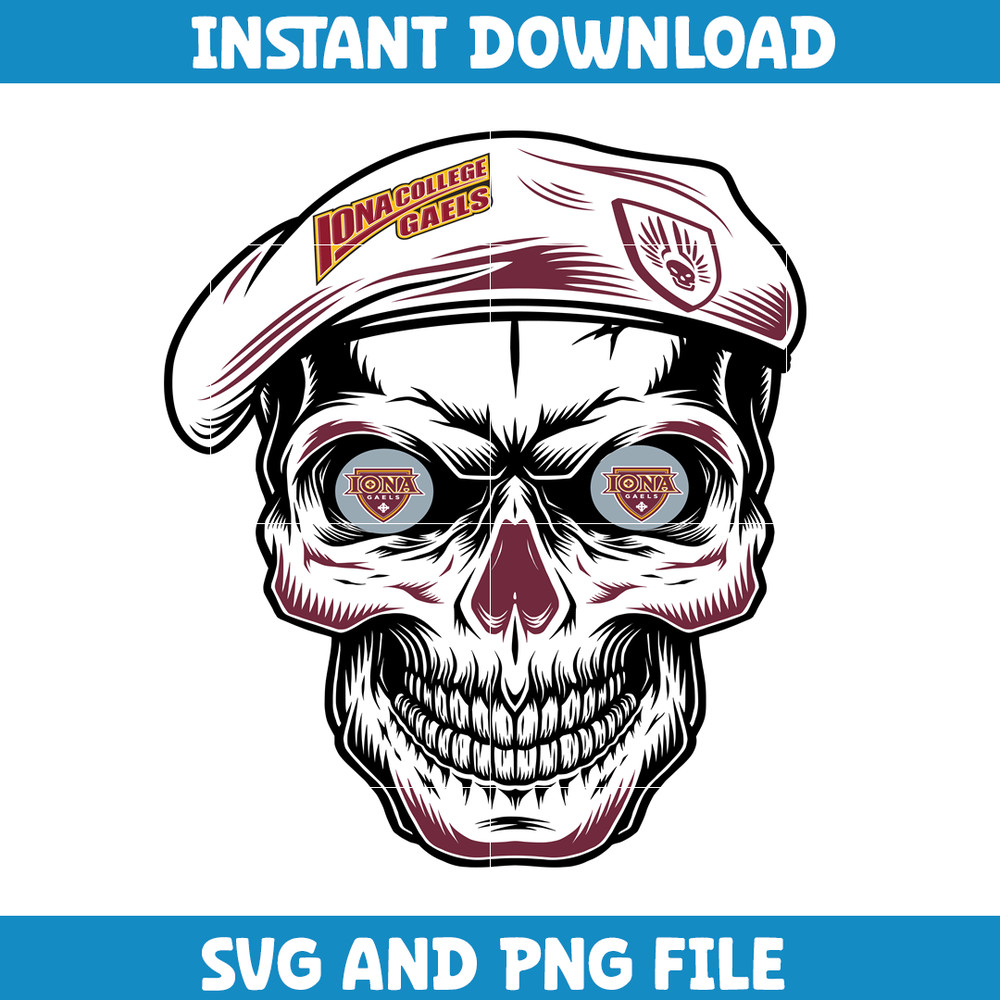 Iona gaels Svg, Iona gaels logo svg, IIona gaels University svg, NCAA Svg, sport svg, digital download (57).png