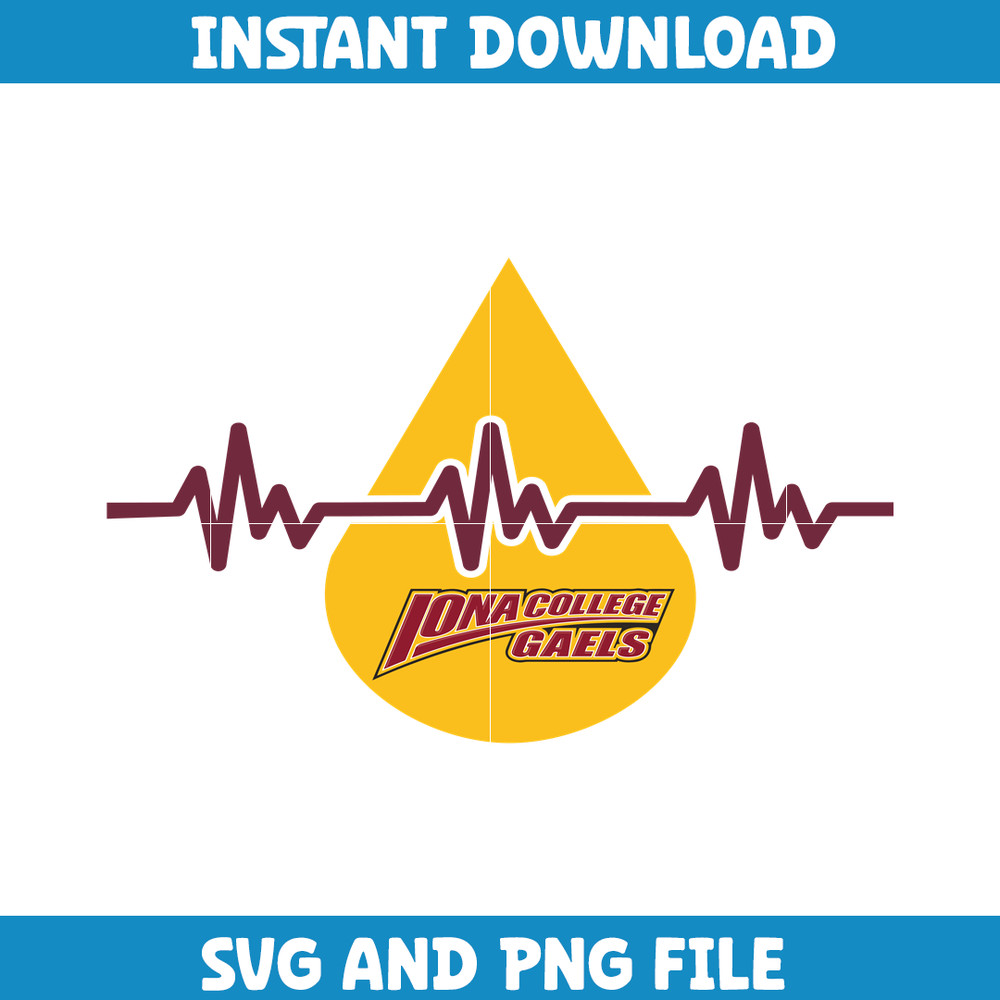 Iona gaels Svg, Iona gaels logo svg, IIona gaels University svg, NCAA Svg, sport svg, digital download (65).png