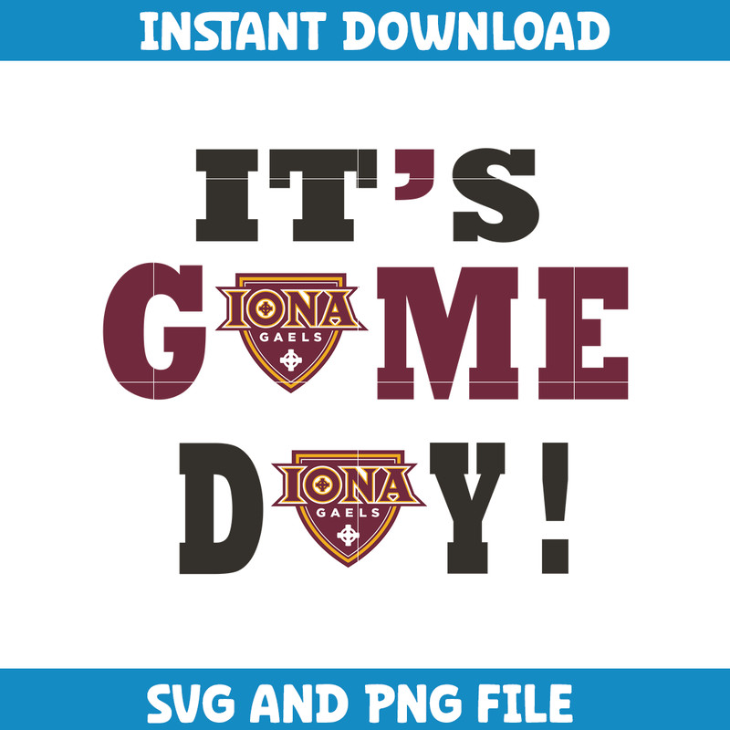 Iona gaels Svg, Iona gaels logo svg, IIona gaels University svg, NCAA Svg, sport svg, digital download (77).png