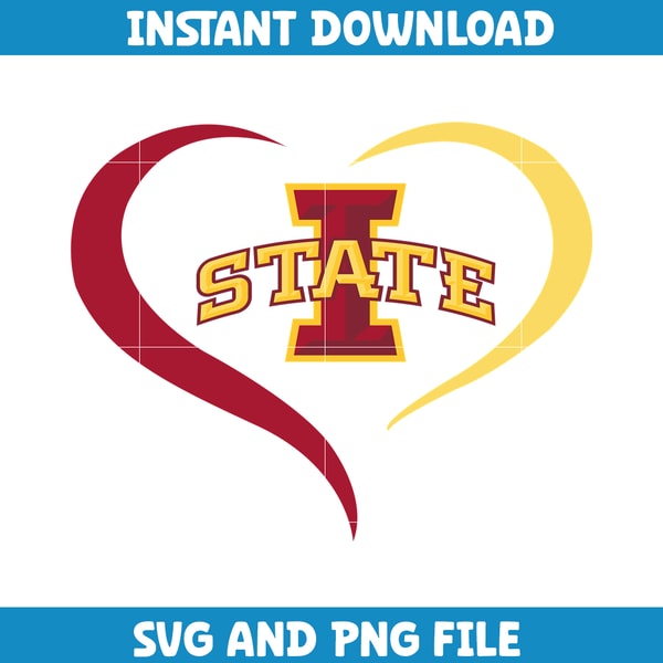Iowa State Svg, Iowa State logo svg, Iowa State Universit | Inspire Uplift