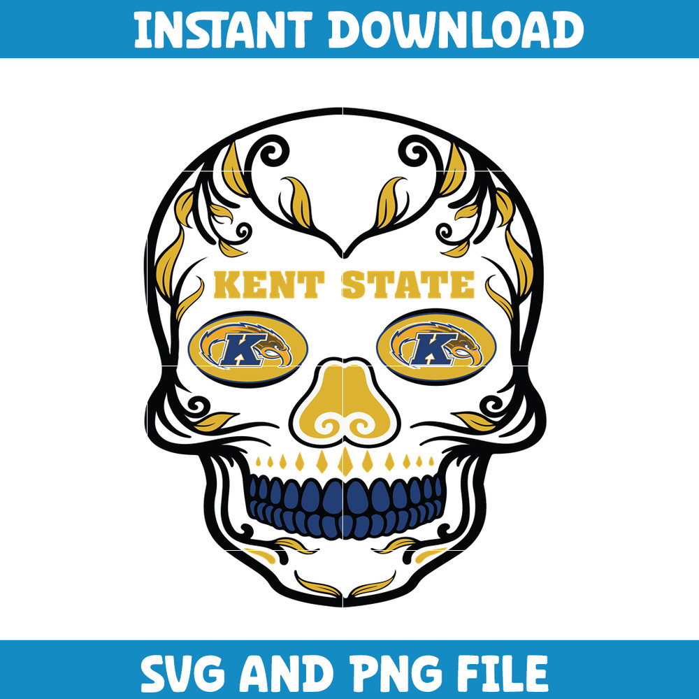 Kent State Golden Svg, Kent State Golden logo svg, Kent State Golden University svg, NCAA Svg, sport svg (35).png