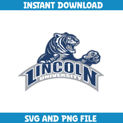 Lincoln ncaa Svg, Lincoln University logo svg, Lincoln University svg, NCAA Svg, sport svg (10)