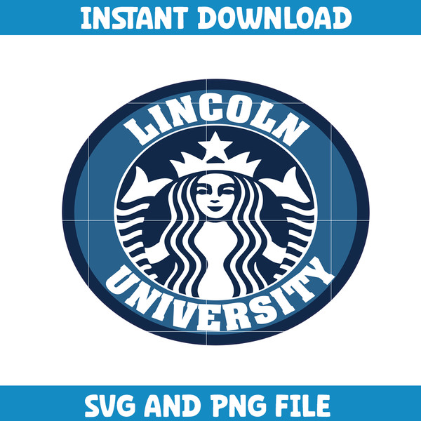 Lincoln ncaa Svg, Lincoln University logo svg, Lincoln University svg, NCAA Svg, sport svg (36).png