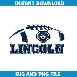 Lincoln ncaa Svg, Lincoln University logo svg, Lincoln University svg, NCAA Svg, sport svg (53)